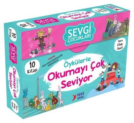 Sevgi Çocukları Öykülerle Okuduğunu Anlıyor Seti (10 Kitap) - Resim 2