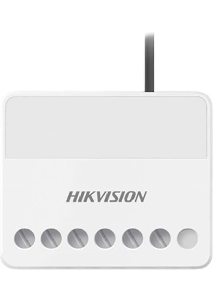 HIKVISION  DS-PM1-O1L-WE Kablosuz Alarm - Duvar Switch Röle Modülü