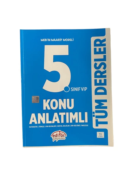 5. Sınıf Tüm Dersler Konu Anlatımı Vip Mavi
