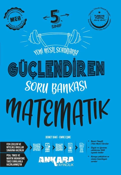 5. Sınıf Matematik Soru Bankası Güçlendiren(iadesiz)