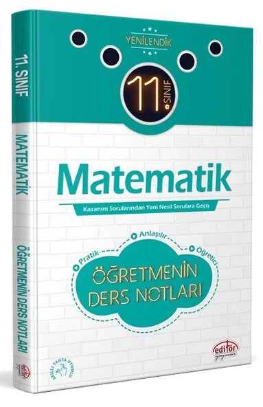 11. Sınıf Matematik Öğretmenin Ders Notları - 7
