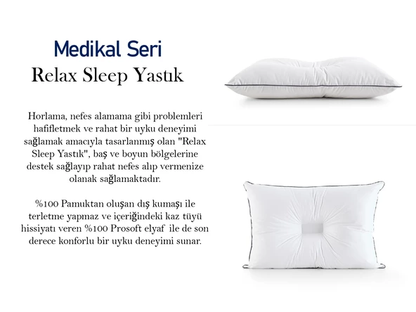 DOQU RELAX SLEEP YASTIK 050X070 - 10