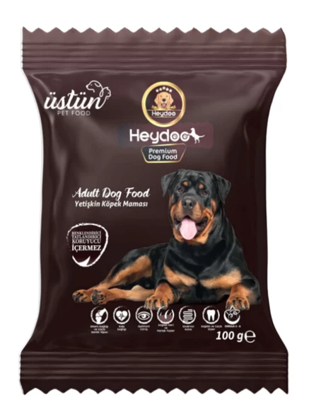 HEYDOO YETİŞKİN KÖPEK MAMASI 100 GRAM (12 ADET)