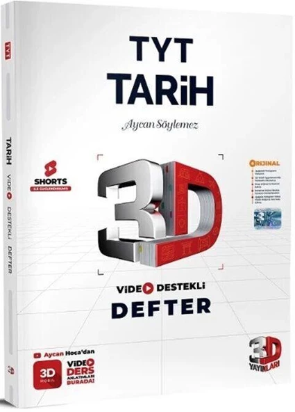 Yks Tyt Tarih Video Destekli Defter ürün görseli 1