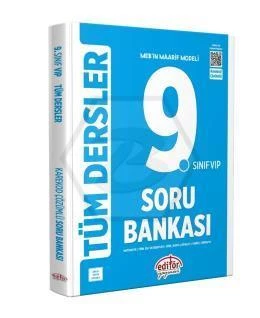 9. Sınıf Tüm Dersler Soru Bankası Vip Mavi