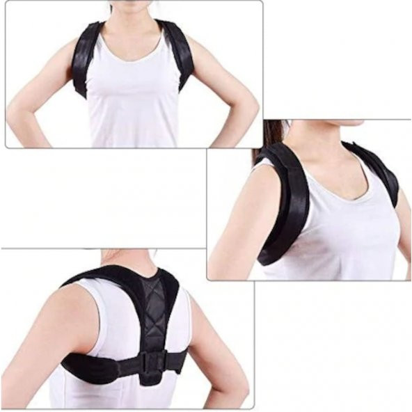 Yeni Model Dik Duruş Aparatı Kamburluk Önleyici Posturex Korse - Resim 2