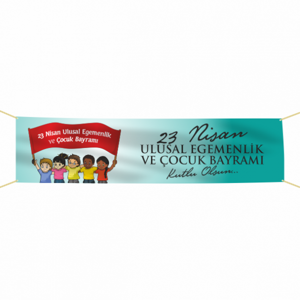 23 Nisan Pankartı -2