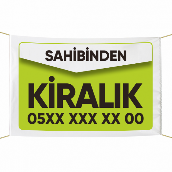 SAHİBİNDEN KİRALIK Afiş -Pankart 100x150 cm