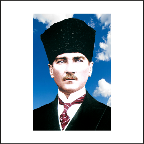 Atatürk Posteri - 4-400x600 cm