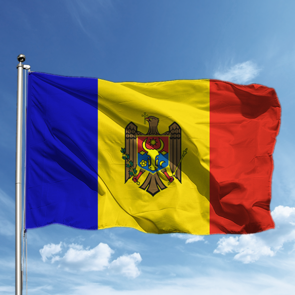 Moldova Bayrağı 100*150 ürün görseli