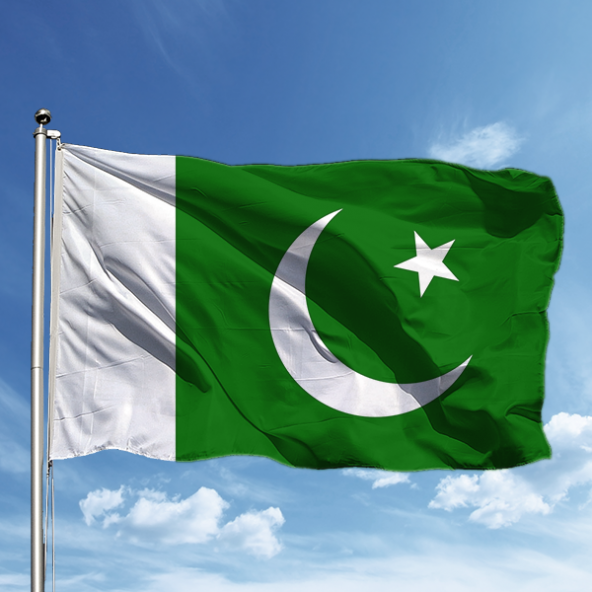 Pakistan Bayrağı 100*150 cm - 1