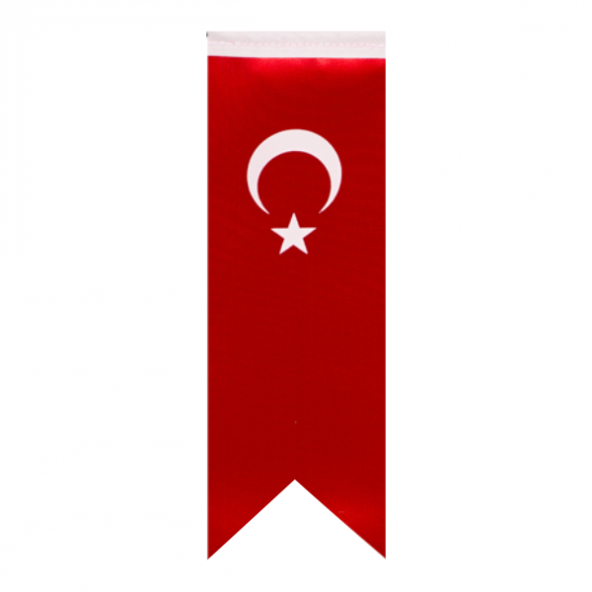 Kırlangıç Türk Masa Bayrağı (Direksiz) 8,5x25 cm- 10 adet