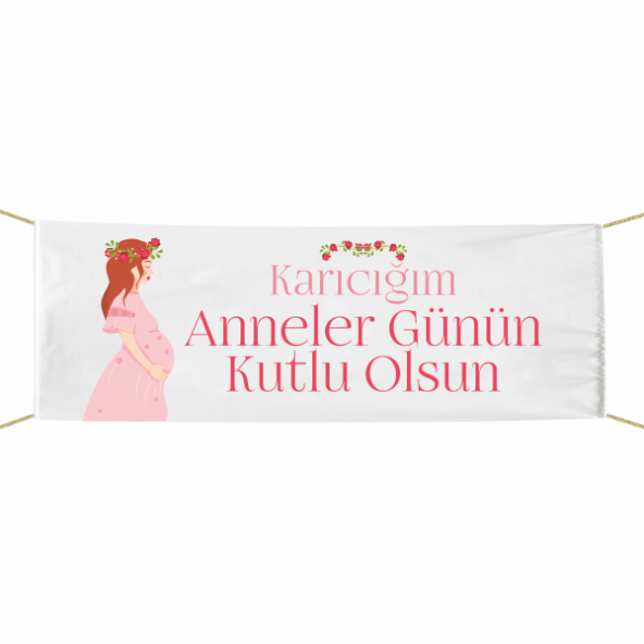 Anneler Günü Pankart -1