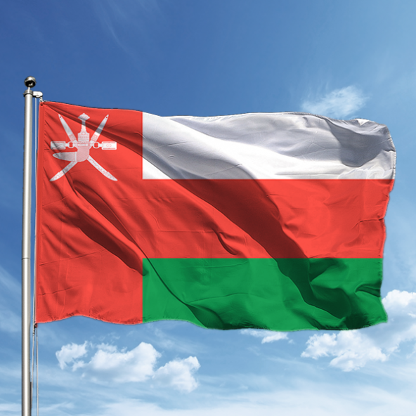 Umman Bayrağı 70*105 cm ürün görseli