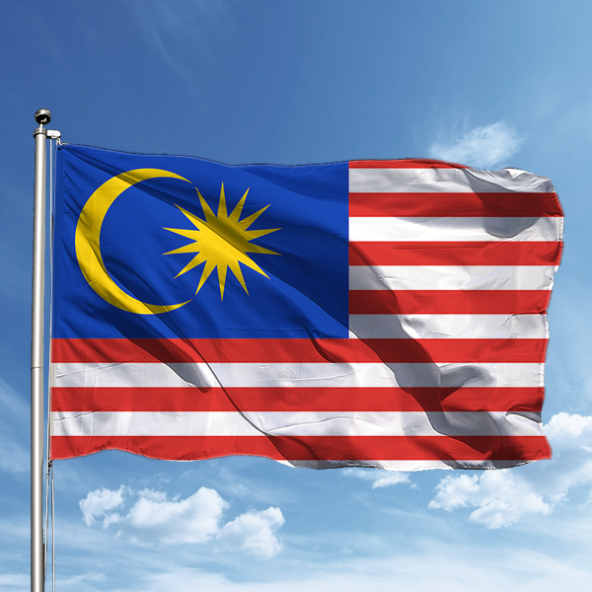 Malezya Bayrağı 150*225