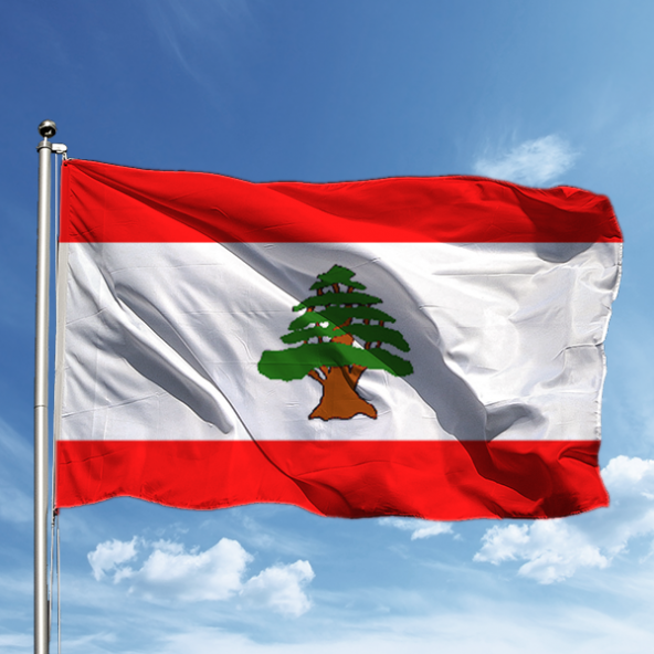 Lübnan Bayrağı 50*75