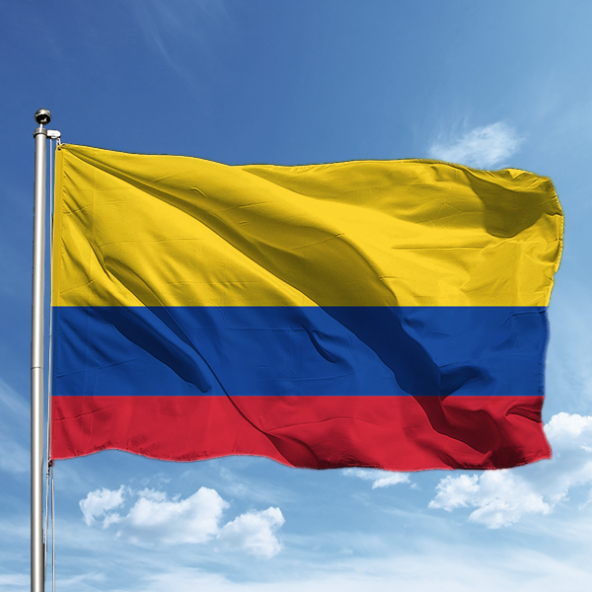 Kolombiya Bayrağı 50*75