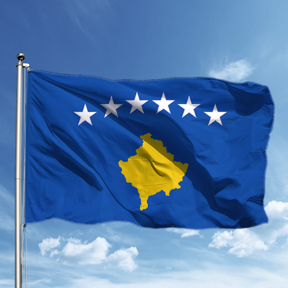 Kosova Bayrağı 150*225