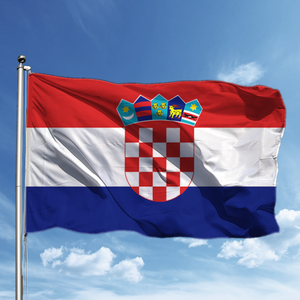 Hırvatistan Bayrağı 70*105