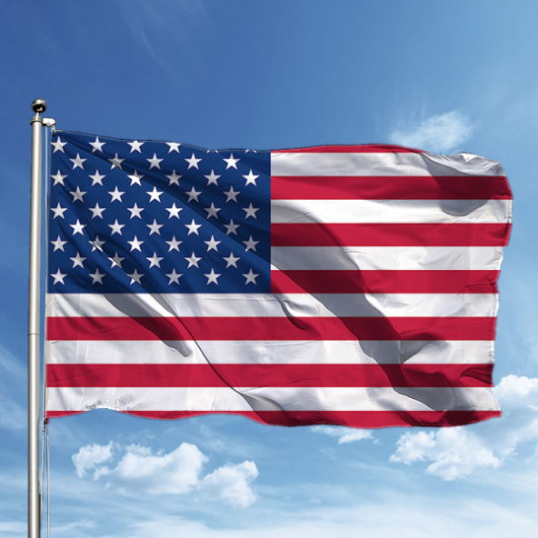 Amerikan Bayrağı 50*75 cm