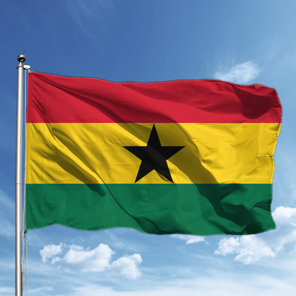 Gana Bayrağı 150*225