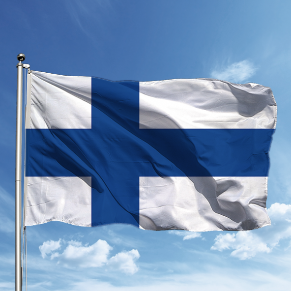 Finlandiya Bayrağı 150*225