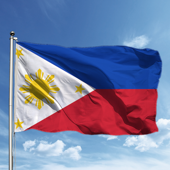 Filipinler Bayrağı 150*225 ürün görseli
