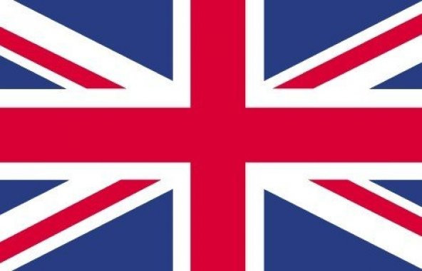 İngiltere  15x22,5 Masa Bayrağı (Direksiz)