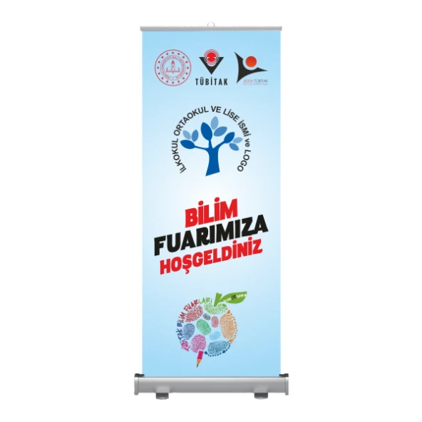 Bilim Fuarı Roll up Banner-6 - Resim 2
