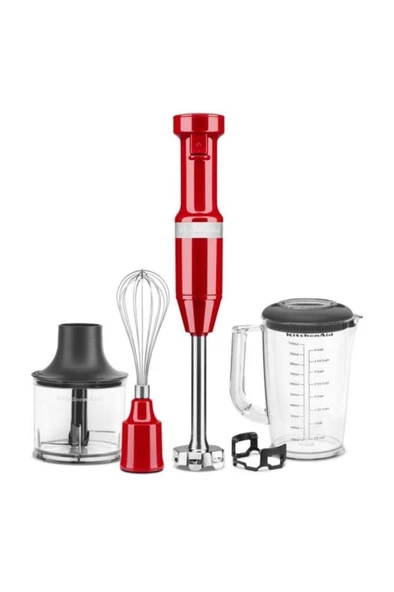 KitchenAid 5KHBV83EER 180 W El Blender Seti Kırmızı