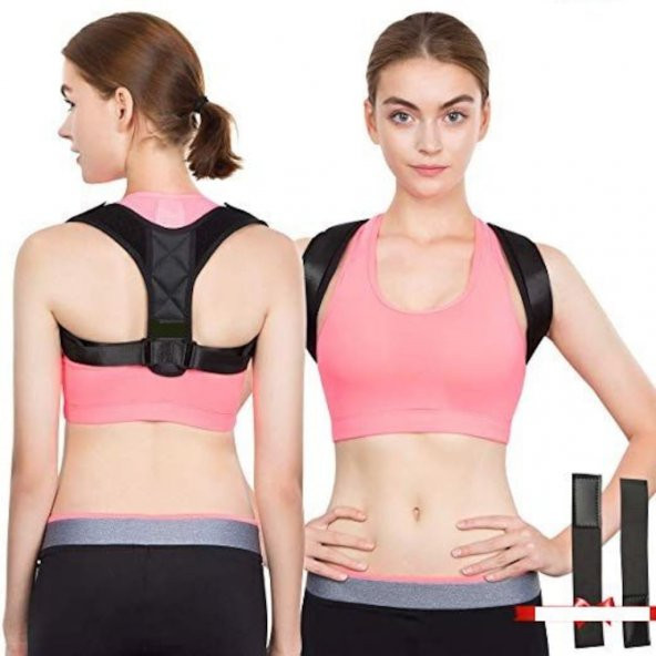 Yeni Model Dik Duruş Aparatı Kamburluk Önleyici Posturex Korse - Resim 5