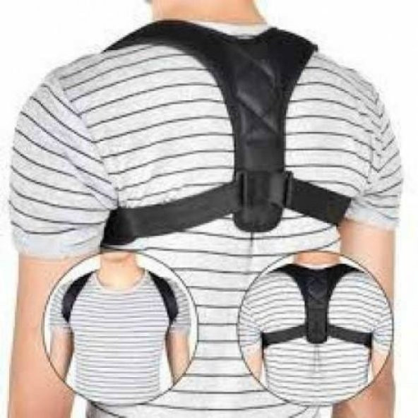 Kemerli Bay Bayan Kamburluk Önleyici Dik Duruş Korsesi Posturex D - Resim 3