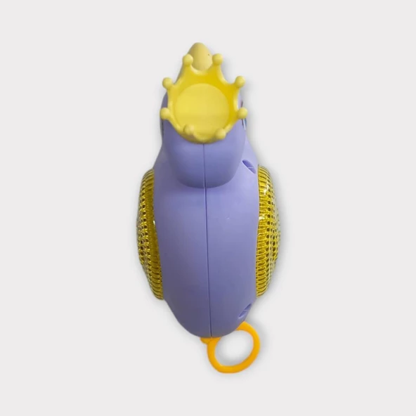 Kurmalı Işıklı Sevimli Flamingo - Mor - 4