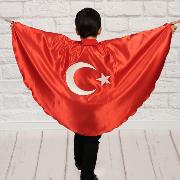 Türk Bayraklı Pelerin