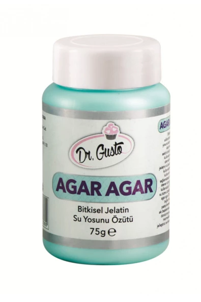 Dr. Gusto Agar Agar Bitkisel Jelatin Su Yosunu Özütü 75 gr