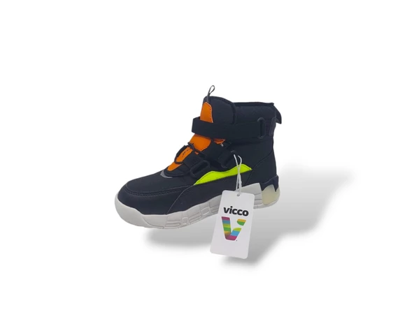 Vicco Lesi Unisex Çocuk Siyah Bot - 6