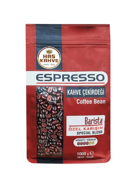 Has Kahve Espresso kahve çekirdeği Barista 1000g