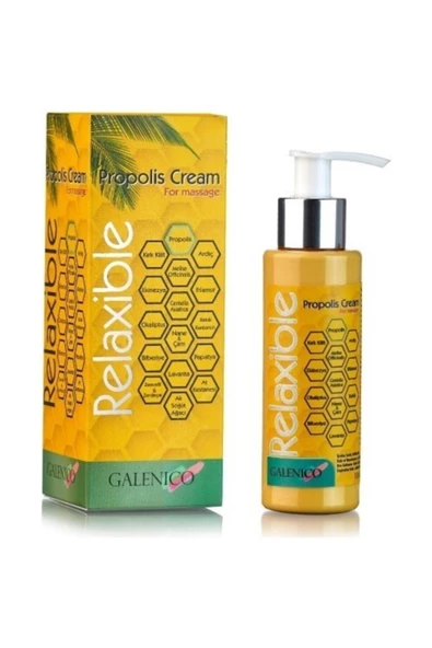 Galenico Relaxible Propolis Krem Galeniko Cream Fom Massage 110 Ml