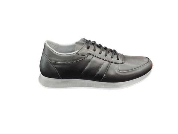 Forvet 002M İç Dış Hakiki Deri Kaydırmaz Kauçuk Taban Ortopedik Günlük Erkek Casual Ayakkabı