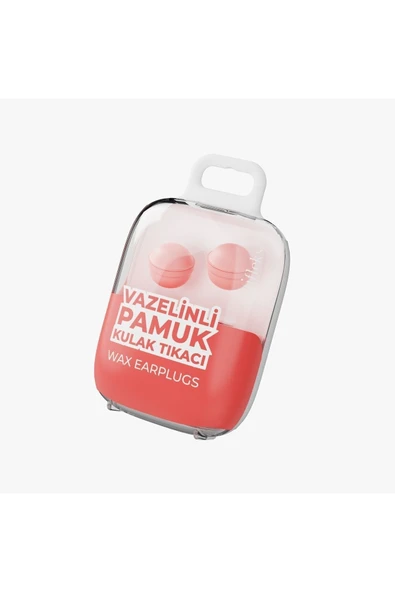 Otifleks Vazelinli Pamuk 2'li Kulak Tıkacı