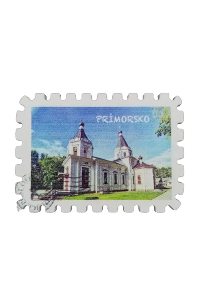Bulgaristan Primorsko Temalı Pul Magnet - 3