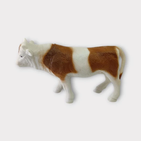 Çiftlik Hayvanları - Kahverengi İnek - Resim 2