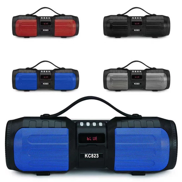 Tonex KC823 Bluetooth Speaker Kablosuz Hoparlör FM/USB/BT/SD/AUX