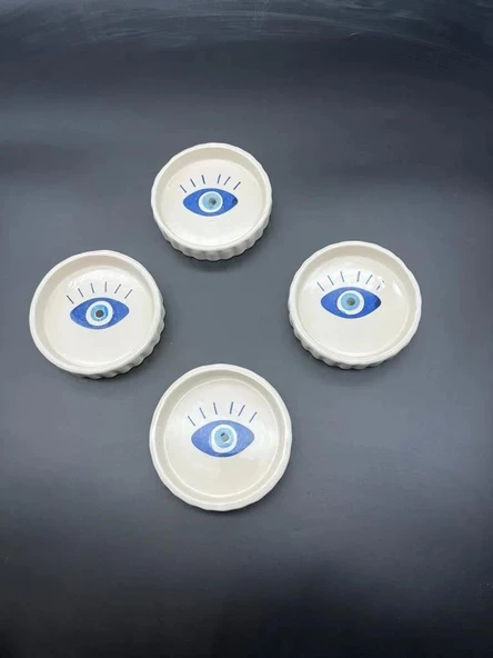 Handmade Nazar 4lü Çerezlik- Sosluk - 2