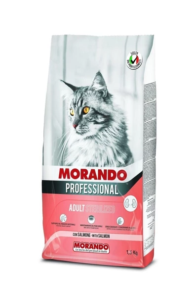 MORANDO Somonlu Kısır Kedi Maması 1.5kg