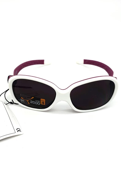 Cebe Baloo Beyaz Mor 2000 Grey Çocuk Güneş Gözlük CB199320106 - 2