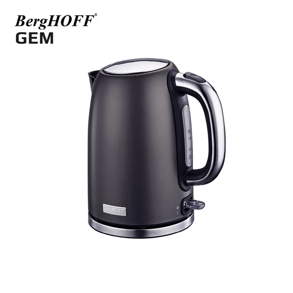 BergHOFF GEM TITAN 1.7 Litre Parlak Füme Su Isıtıcısı