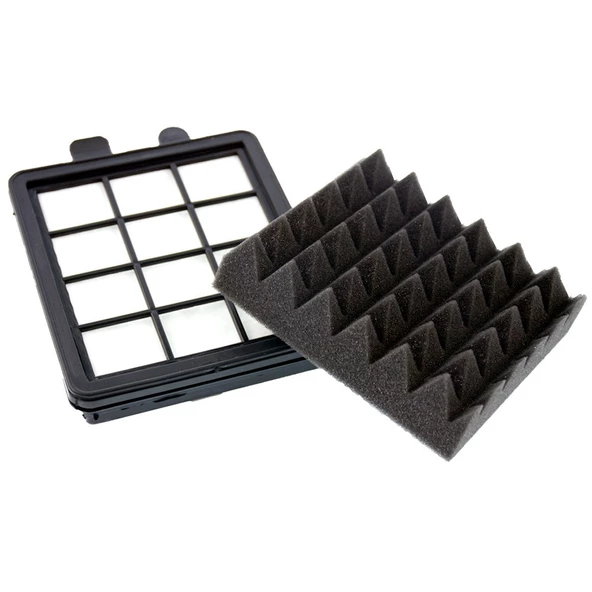 Grundig VCC 2170 ile Uyumlu Toz Haznesi Hepa Filtre ve Süngeri ürün görseli 1