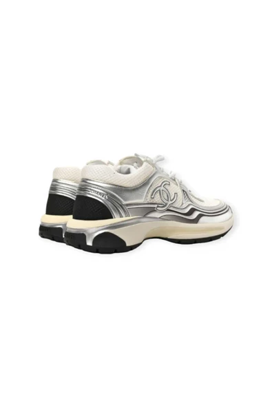 CHANELL Ayakkabı, CHANELL Silver Ayakkabı, Sneaker, Ayakkabı, Kadın Ayakkabı, Kadın Sneaker - 3