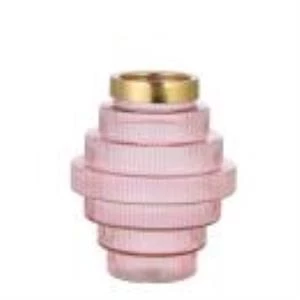 EVDEMA CAM AÇIK PEMBE VAZO